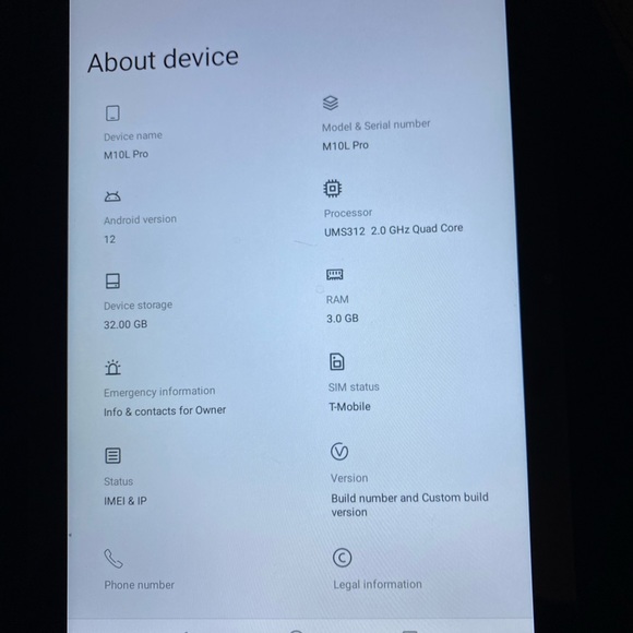 Android tablet - Picture 2 of 3